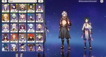 CONTA GENSHIN AR 51/ 5 char 5 stars upada