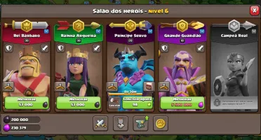 Conta Top Cv12 Clash Of Clans + 3000 Gemas