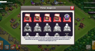 Conta Top Cv12 Clash Of Clans + 3000 Gemas