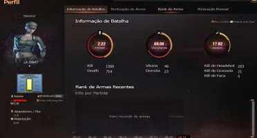 Conta Crossfire Com La Swat Com Variantes De Vip