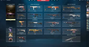 Conta Valorant Varias Skins Full Acesso Plat2.