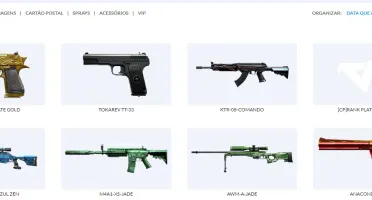 Vendo conta de Crossfire AL 10 Vips e 300 armas no total