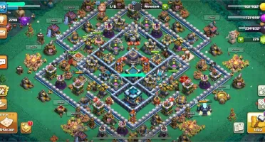 Conta CLASH OF CLANS CV13 BEM UPADO