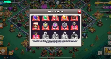 Conta CLASH OF CLANS CV13 BEM UPADO
