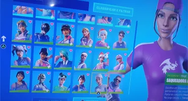 Conta de fortnite muito rara