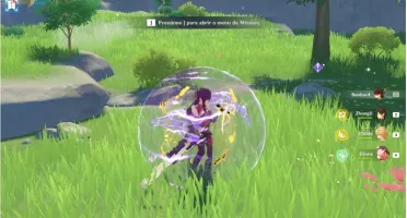 Genshin Impact Anúncio dinâmico Diluc Túmulo e mais