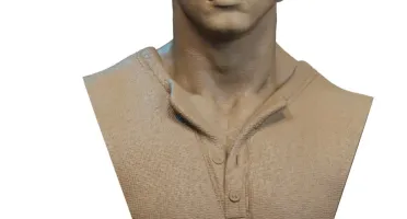 Rambo Bust 3d stl
