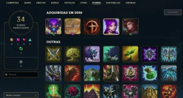CONTA LOL PRA VENDER LOGO