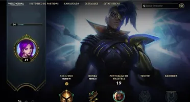 CONTA LOL PRA VENDER LOGO