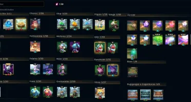Conta LOL - 77 skins + 105 champs (email não confirmado)