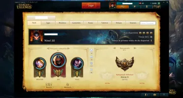 Conta Bronze 4 Com 39 Champios é 4 Skins