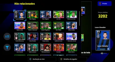 Conta efootboll top na steam, com big, epic, showtime e potw
