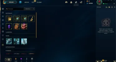 Conta LOL - Platina I, 52% de WR(E-MAIL NÃO VERIFICADO)