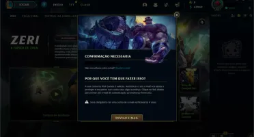 Conta LOL - Platina I, 52% de WR(E-MAIL NÃO VERIFICADO)