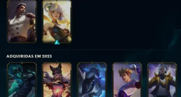 Conta LoL Platina + 45 Skins (Yasuo Prestigio e mais)