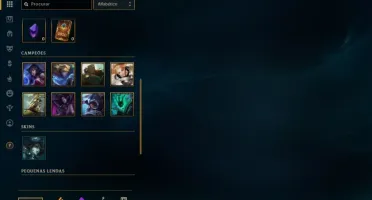 Conta Unranked handleveled lvl 30