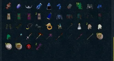 Conta Runescape 133 combat. T80, 25M