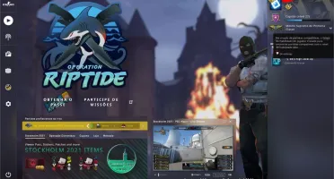 CS:GO|SUPREMO|MEDALHA DA OPERAÇÃO PRESA QUEBRADA|CONTA PRIME