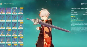 Kazuha e Childe Rank 20