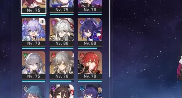 Honkai Star rail Bronya E3, Seele E1, Jing yuan, Kafka, SW