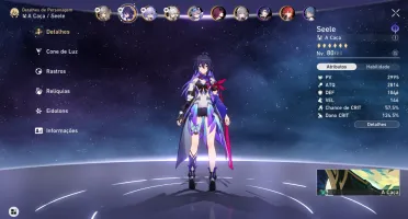 Honkai Star rail Bronya E3, Seele E1, Jing yuan, Kafka, SW