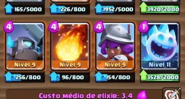 Conta de Clash Royale