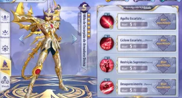 Conta Saint Seiya Awekining, LVL 65 A1-Pegasus