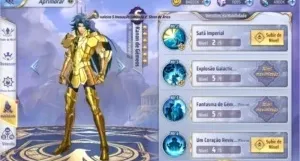 Conta Saint Seiya Awekining, LVL 65 A1-Pegasus