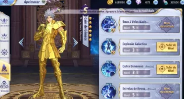 Conta Saint Seiya Awekining, LVL 65 A1-Pegasus