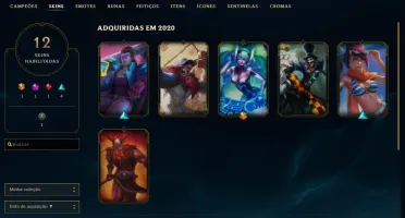 Vendo Smurf Prata 3 com 12 skins