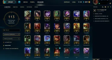 Conta League of Legends Platina 5