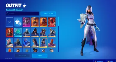Glow + Black Widow + World Warrior + 92 skins