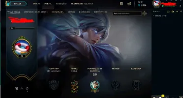 CONTA LOL LVL 30 UNRANKED ! OTIMA CONTA ...