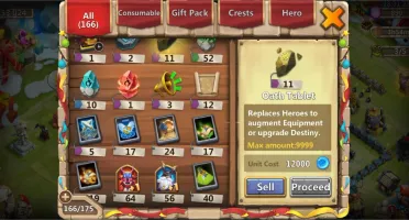 Castle Clash -heróis acima do Lvl 140