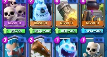 Conta Clash Royale 13, 4200 troféus, 629 gemas, 180k ouro