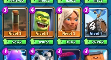 Conta Clash Royale 13, 4200 troféus, 629 gemas, 180k ouro