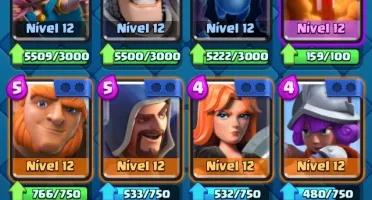 Conta Clash Royale 13, 4200 troféus, 629 gemas, 180k ouro