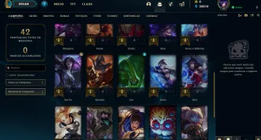 CONTA SMURF PLATINA 2 - SEM E-MAIL VERIFICADO - 30K EA