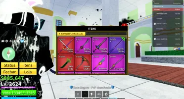 conta blox fruits bolada 8M bounty