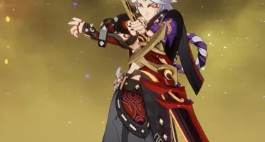 Ar50. Itto + chifres vermelhos, ayaka, Diluc e atlas