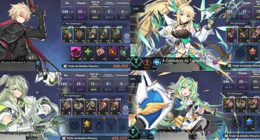 V>Conta Grand Chase Mobile + Level 163 + Traje Io