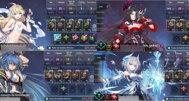 V>Conta Grand Chase Mobile + Level 163 + Traje Io
