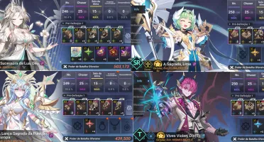 V>Conta Grand Chase Mobile + Level 163 + Traje Io