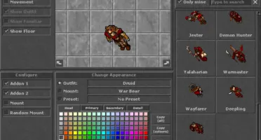 Knight Tibia Global - Level 246 - Skill 106 - Mundo Calmera