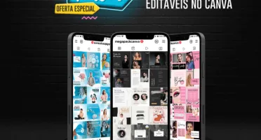Pack com Mais de 3.000 Artes Editáveis para Canva