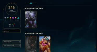 Conta League Of Legends Lol Muito Antiga Ahrilenda Ascendida