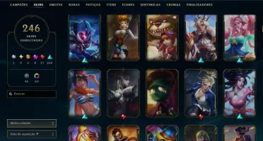 Conta League Of Legends Lol Muito Antiga Ahrilenda Ascendida