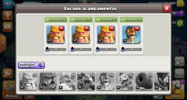Conta clash of clans