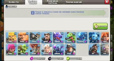 Conta clash of clans