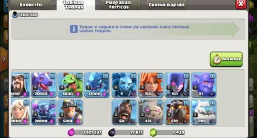 Conta clash of clans